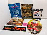 6 x reclame bier - afbeelding 1 van  2