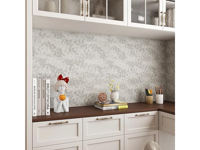 6 x rewallpaper stof vlokken behang (zelfklevend) - afbeelding 3 van  5