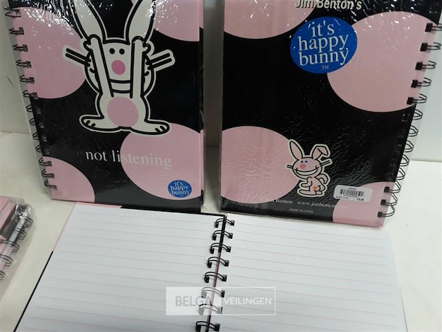 6 x schrift bunny met lijnen - afbeelding 3 van  3