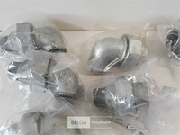 6 x schroefkoppeling ¾ galva 3 assorti - afbeelding 3 van  3