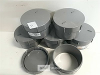 6 x schroefstop 125mm pvc lijmverbinding - afbeelding 3 van  3