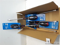 6 x schroevendraaier plat 150 x 8 mm - afbeelding 1 van  2