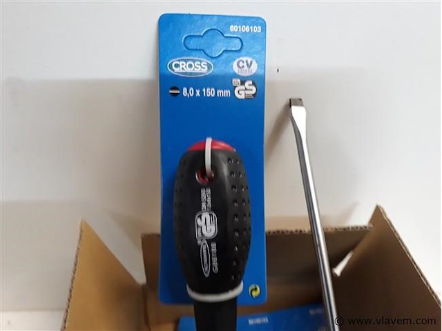 6 x schroevendraaier plat 150 x 8 mm - afbeelding 2 van  2