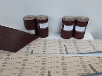 6 x schuurpapier op rol 15 cm x 7 m 2 assorti - afbeelding 1 van  2