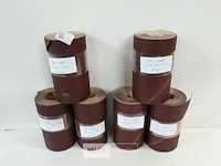 6 x schuurpapier op rol 15 cm x 7 m 2 assorti - afbeelding 1 van  3