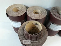 6 x schuurpapier op rol 15 cm x 7 m 2 assorti - afbeelding 3 van  3