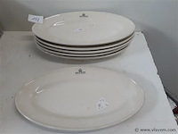 6 x serveerbord royal boch - afbeelding 1 van  2