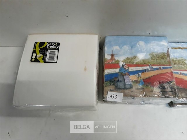 6 x servetten 2 assorti - afbeelding 3 van  3