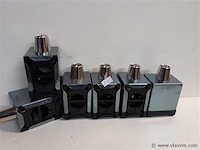6 x servettenhouder inox - afbeelding 1 van  2