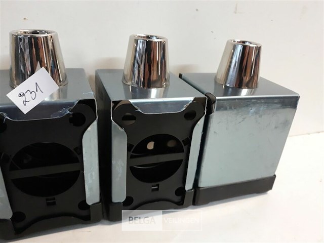 6 x servettenhouder inox - afbeelding 3 van  3