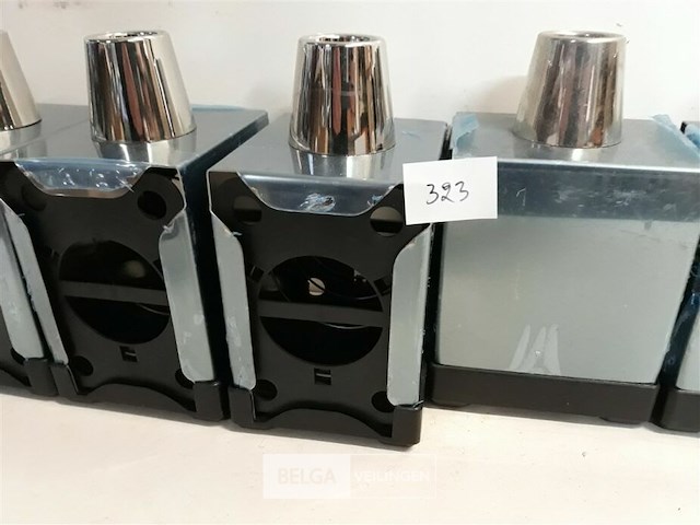 6 x servettenhouder inox - afbeelding 3 van  3