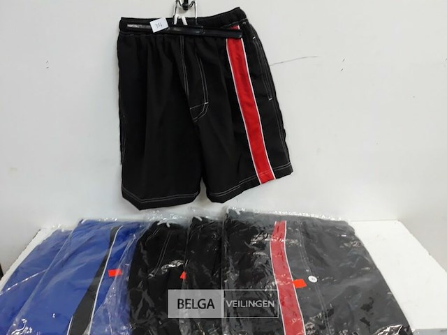 6 x short mix maten blauw-zwart - afbeelding 2 van  3