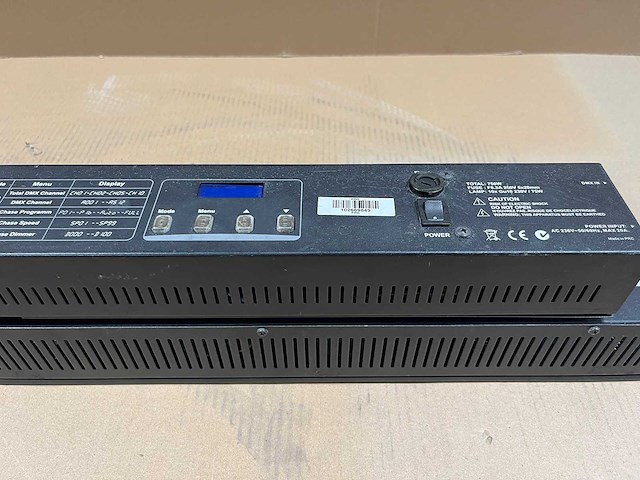 6 x showtec active sunstrip xlr3-pin w/lamp 50w 35° w/brackets - afbeelding 9 van  11