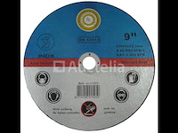 6 x slijpschijf metaal 230 x 2 mm inox - afbeelding 1 van  1