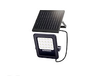 6 x solar 500 lumen led breedstraaler met afstandsbediening - afbeelding 2 van  9