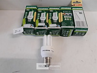 6 x spaarlamp e27 8w mini - afbeelding 1 van  3
