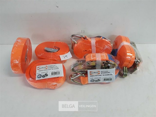 6 x spanbanden 2 assorti - afbeelding 2 van  3