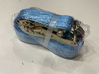 6 x spanbanden met ratel 2 ton - afbeelding 4 van  4