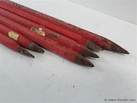 6 x steenbeitel met punt - afbeelding 2 van  2