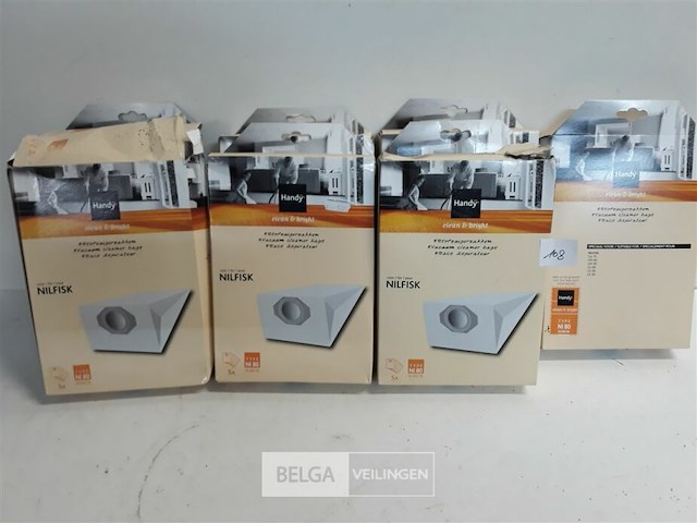 6 x stofzuigzak 5 stuks nilfisk - afbeelding 2 van  3