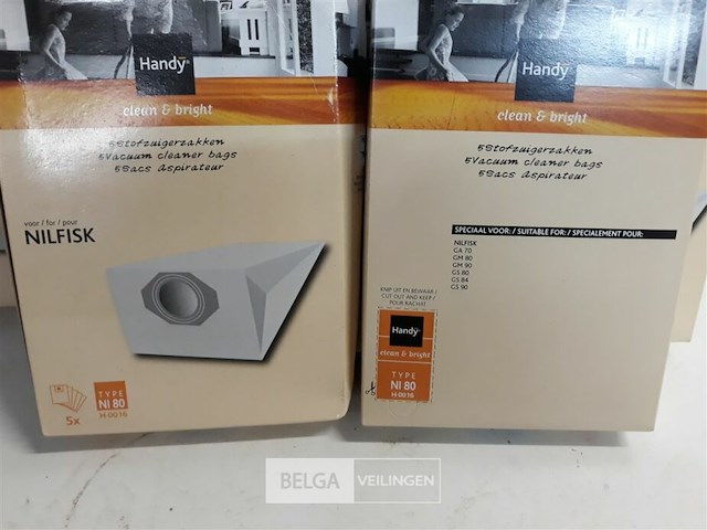 6 x stofzuigzak 5 stuks nilfisk - afbeelding 3 van  3