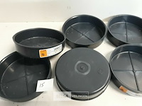 6 x stop 125 mm pvc lijmverbinding - afbeelding 3 van  3
