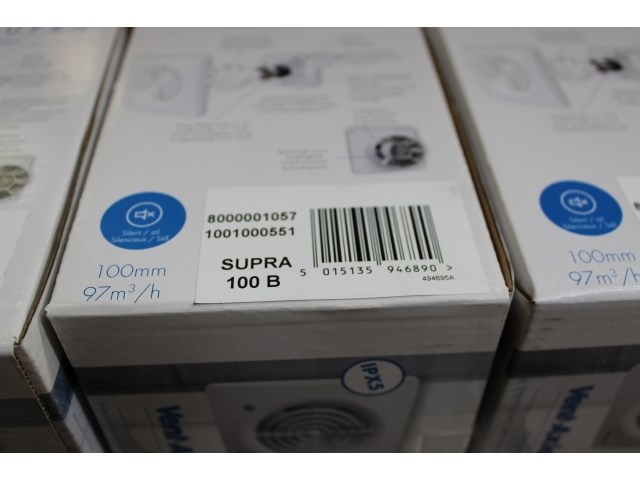 6 x supra wc- en badkamerventilator - afbeelding 3 van  4