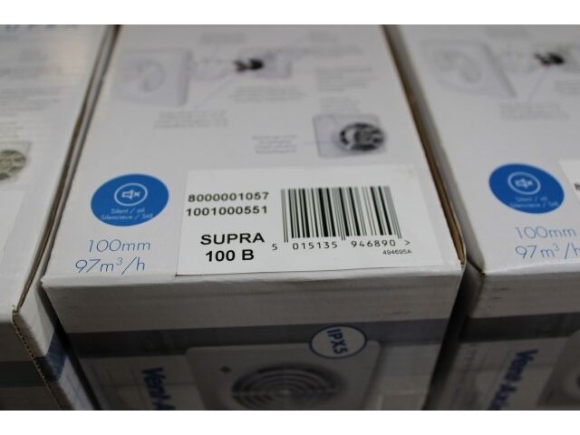 6 x supra wc- en badkamerventilator - afbeelding 4 van  4