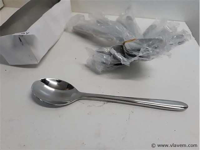 6 x tafellepel 20 cm 18/10 - afbeelding 2 van  2