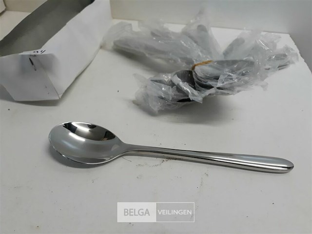 6 x tafellepel 20 cm 18/10 - afbeelding 3 van  3