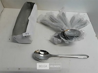 6 x tafellepel 20 cm 18/10 - afbeelding 1 van  3