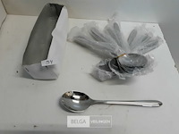 6 x tafellepel 20 cm 18/10 - afbeelding 2 van  3