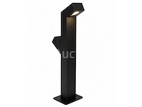 6 x tuinlamp – 60 cm – 2 x 10w led – 3500k warm wit – ip54 – zwart – sla-57 - afbeelding 3 van  4