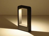 6 x tuinlamp 7w led 40 cm - 3500k warm wit (sla-01) - afbeelding 3 van  5