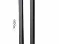 6 x tuinlamp 7w led 60 cm - 3500k warm wit (sla-01) - afbeelding 3 van  6