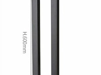6 x tuinlamp 7w led 60 cm - 3500k warm wit (sla-01) - afbeelding 3 van  6