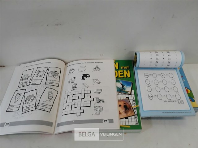 6 x vakantie oefenboek + 4 x spelen met woorden - afbeelding 3 van  3