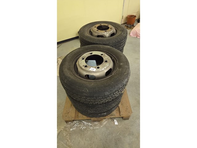 6 x velg met band - afbeelding 1 van  2