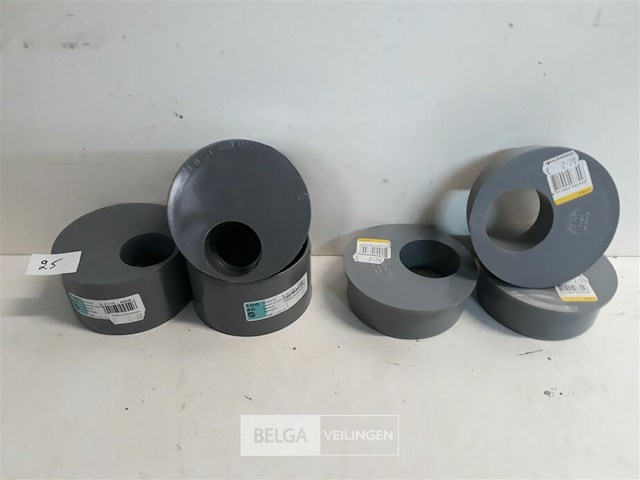 6 x verloop 100 pvc lijmverbinding - afbeelding 2 van  3