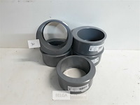 6 x verloop 110-90 pvc lijmverbinding