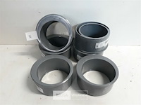 6 x verloop 110-90 pvc lijmverbinding - afbeelding 2 van  3