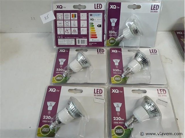 6 x vervanglamp led spot e14 3w - afbeelding 1 van  2