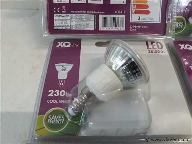 6 x vervanglamp led spot e14 3w - afbeelding 2 van  2
