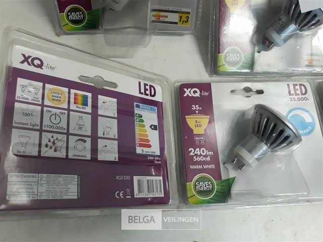 6 x vervangspot led 5w warmwit dimbaar - afbeelding 3 van  3