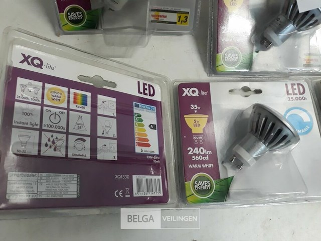 6 x vervangspot led 5w warmwit dimbaar - afbeelding 3 van  3