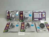 6 x vervangspot led 5w warmwit dimbaar