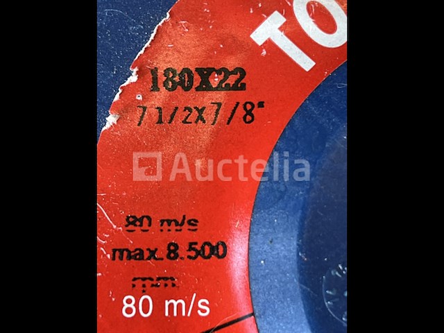 6 x zircon lamellenschijf 180mm - afbeelding 4 van  5