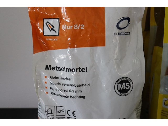 6 zakken diverse mortel - afbeelding 3 van  3