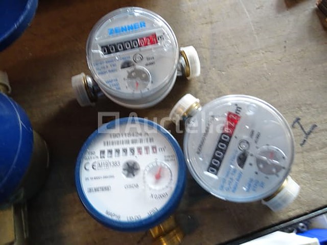 6 zenner watermeters, aquadis - afbeelding 8 van  12