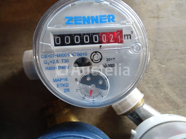 6 zenner watermeters, aquadis - afbeelding 9 van  12